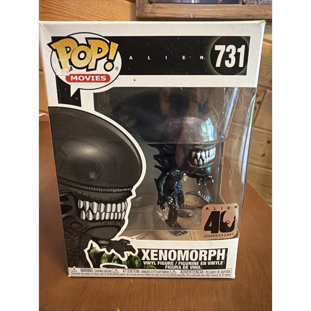Funko Pop! Alien: Xenomorph 40th Anniversary Vinyl Figure #731 with Protector